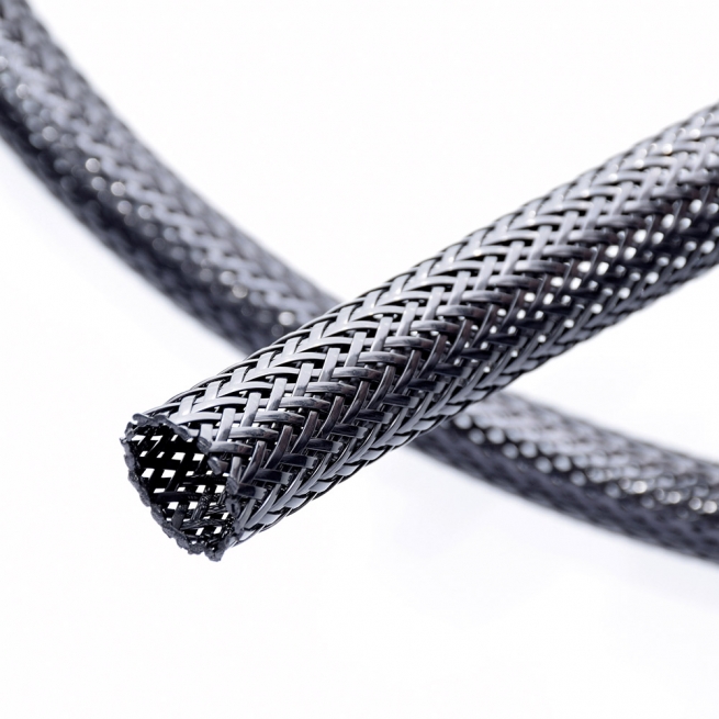 Supply Nylon Flat Filament Expandable Braided Mesh Cable Sleeving