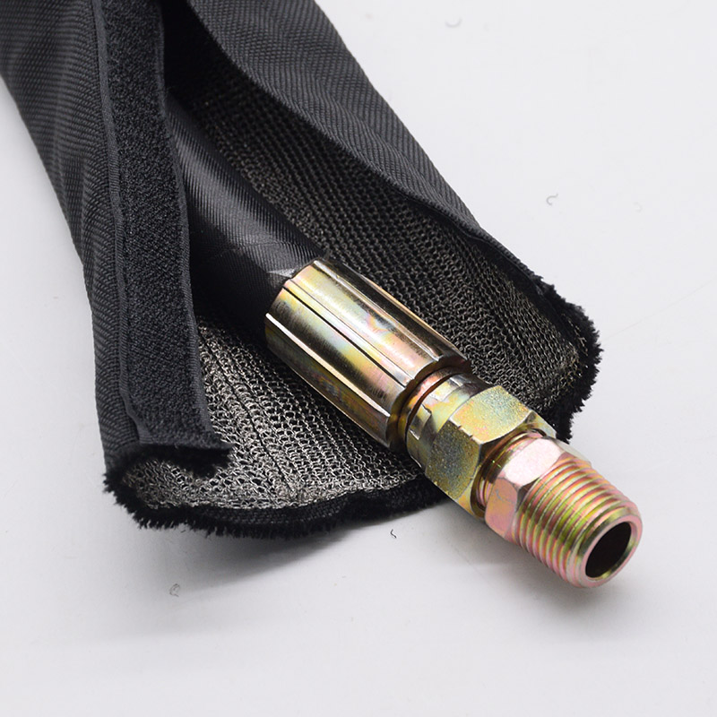 Hook And Loop EMI Cable Shielding Sleeve