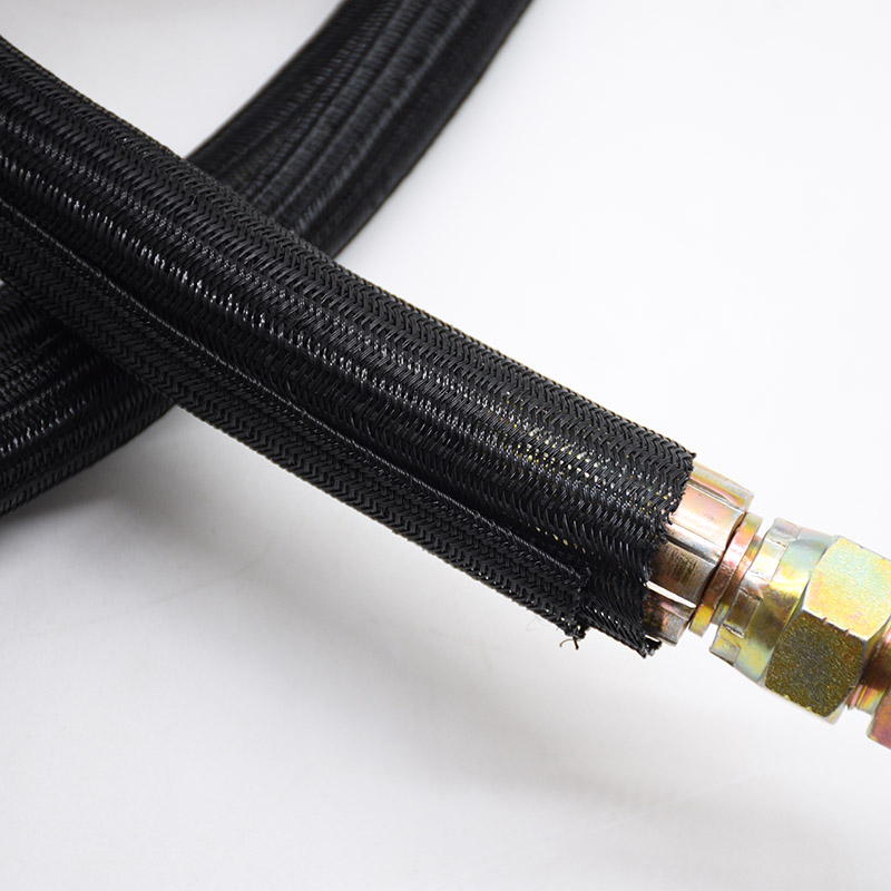 Semi Rigid Wrappable Split Braided Sleeving for Cable Management - China  Braided Sleeving, Split Sleeving