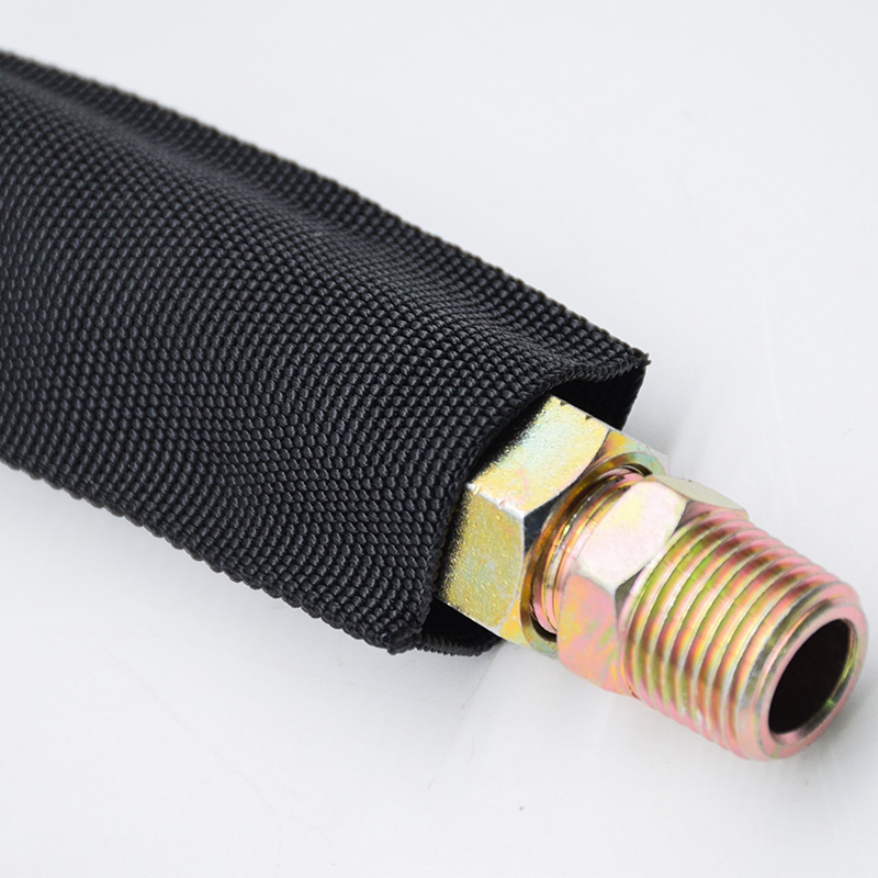 Manchon d'enveloppe de protection contre l'éclatement de tuyau hydraulique en polyester