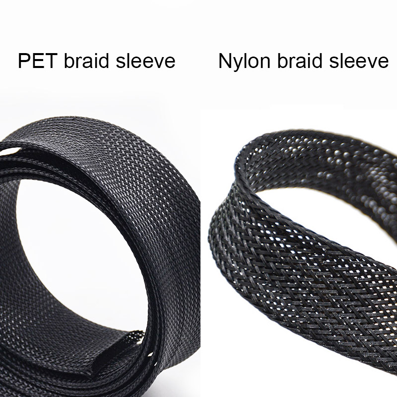 Sự khác biệt giữa ống tay áo bện nylon và ống tay áo bện cho thú cưng là gì?