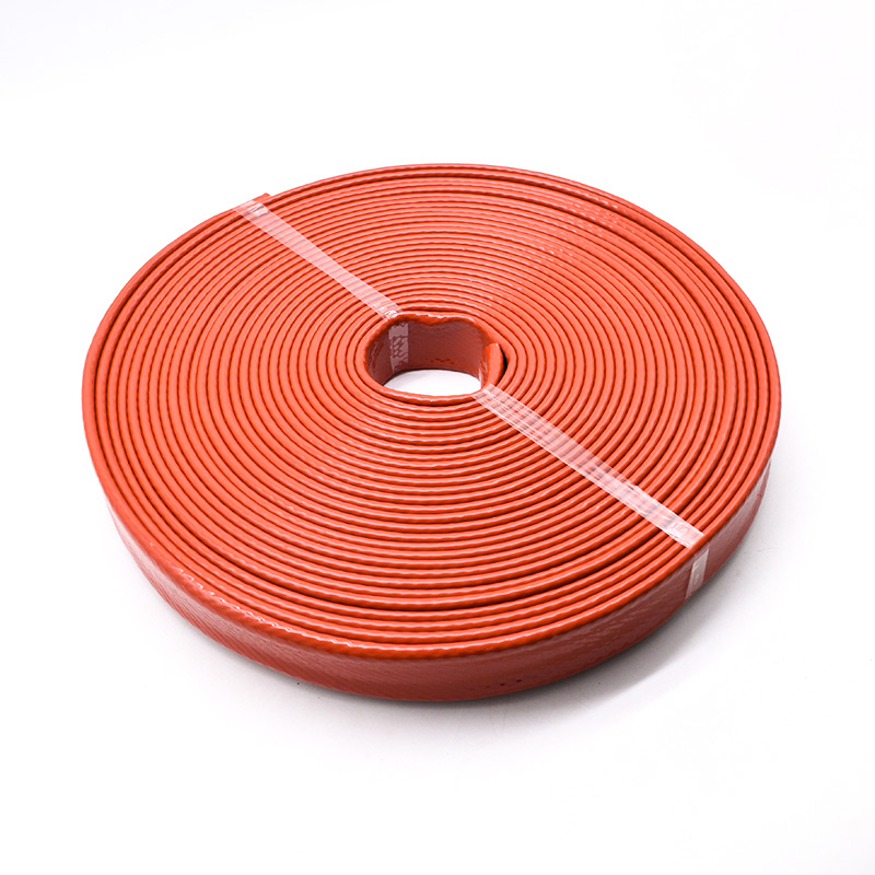 Silicone Coated Fiberglass Fireproof Cable Sleeve Tubing