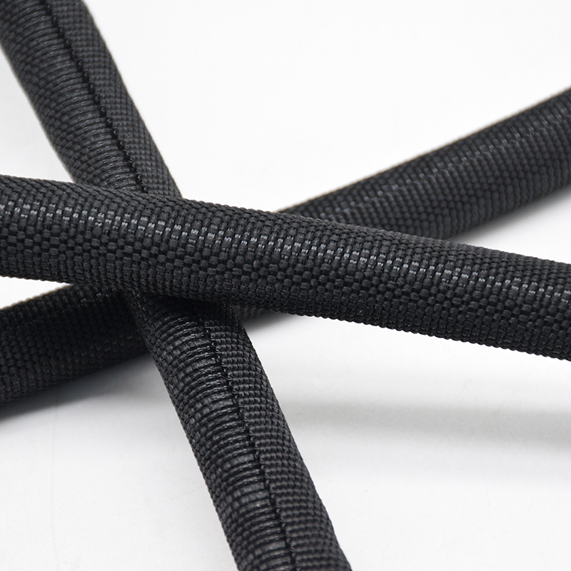 Twist In Fabric Wrap Around Braided Cable Sleeving