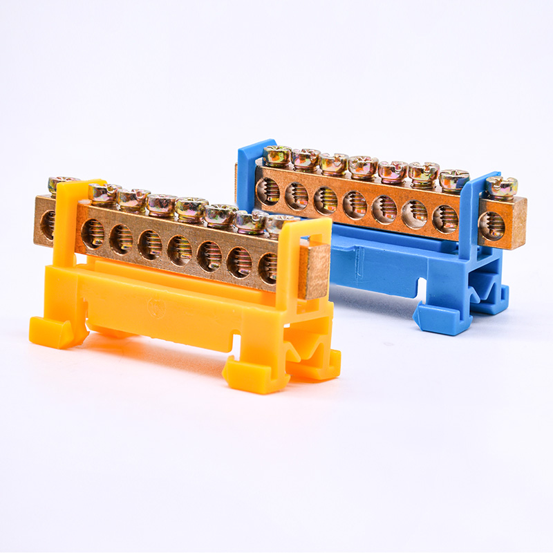 DIN Rail Screw Brass Terminal Block