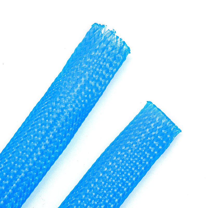 Supply PET Tight Weave Braided Mesh Wire Wrap Sleeve Wholesale Factory