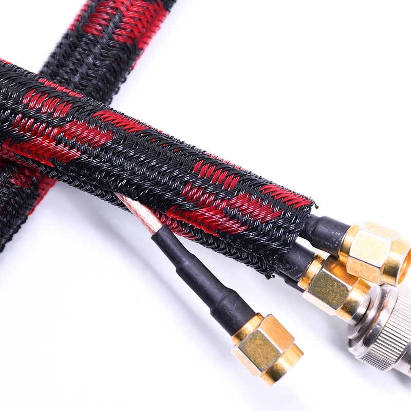 Split Semi-Rigid Braided Cable Sleeve