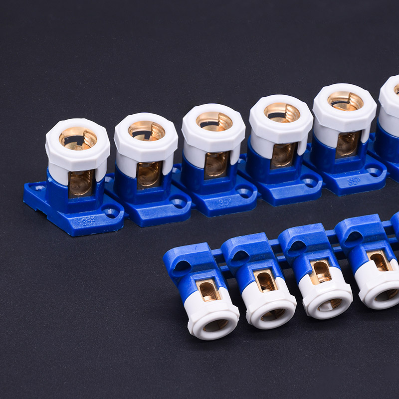 Terminal Blocks with 10 Unipolar Poles