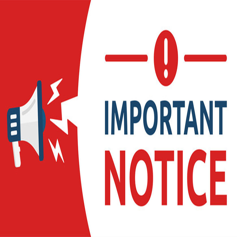 Thông báo quan trọng