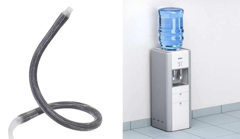 clear braided sleeving