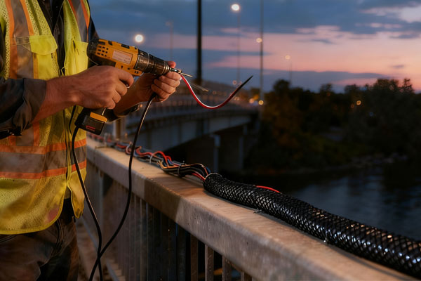 Cách chọn ống bọc cáp phù hợp cho hệ thống chiếu sáng ngoài trời