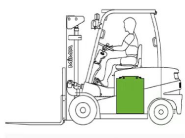 1.5 ton electric forklift