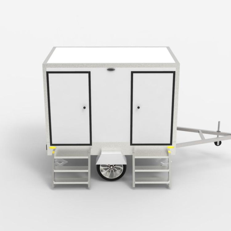 Toilet trailer