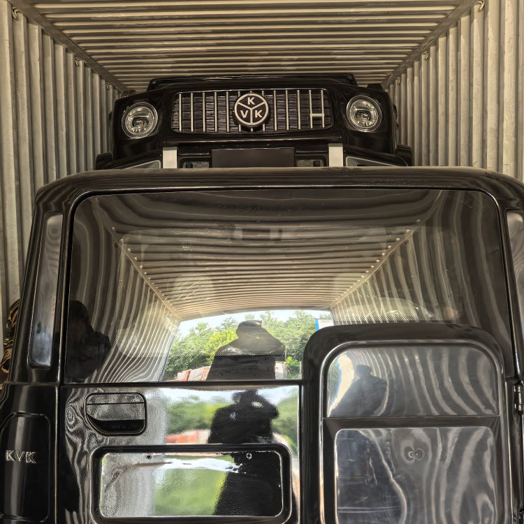 Delivery of low-end electric cars.