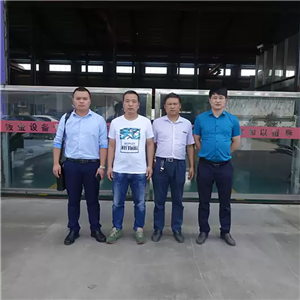 Presiden asosiasi lembaran logam changzhou mengunjungi chuangheng.