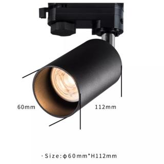 Modern White GU10 Led Commercial Track Lighting