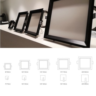 5/9/12/16/22 Watt Led Recessed Panel Light