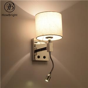 LED Wall Lamp Decorative Contemporary Swing Arm Bedroom Lamp