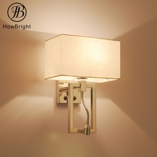 LED Wall Lamp Decorative Contemporary Swing Arm Bedroom Lamp