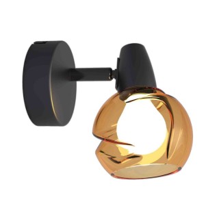 Large Coloured Glass Globe Pendant Light