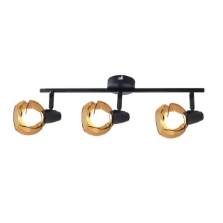 Large Coloured Glass Globe Pendant Light