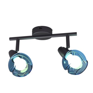 Large Coloured Glass Globe Pendant Light