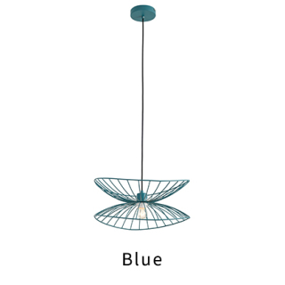 Large Black Feature Industrial Style Mesh Pendant Chandelier