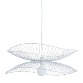 Large Black Feature Industrial Style Mesh Pendant Chandelier