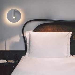 Aluminum 9W White Bedroom LED Wall Lamp