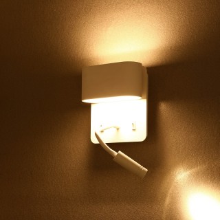 USB Charger Indoor LED Reading Wall Lamp