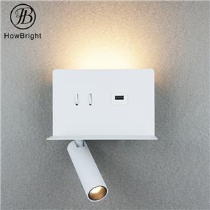 Morderm Wall Lamp Rechargeable Reading Sconce Lights With USB