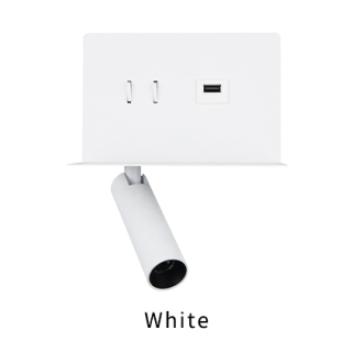 Morderm Wall Lamp Rechargeable Reading Sconce Lights With USB