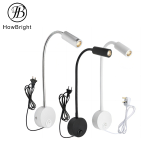 Small Black Wall Sconce Lighting Plug In For Bedroom