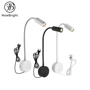 Small Black Wall Sconce Lighting Plug In For Bedroom