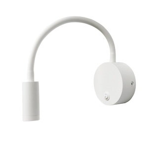 LED Decorative Chrome Goose Neck Wall Light