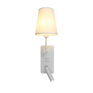 Bedside Double Sconce Wall Light With Switch Indoor