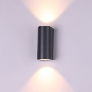 Modern Simple Home Two-way Light Black Wall Lamp