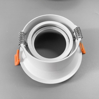 Black Adjustable Ceiling Spotlight Fixture