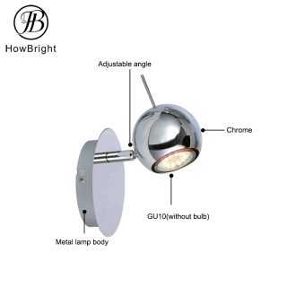 Bright Metal Hanging Wall Lamp For Living Room