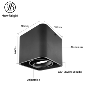 White Surface Inner Double Head Spotlight