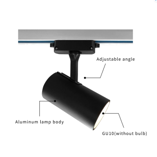 Black Commercial Mini Led Track Lighting Kits