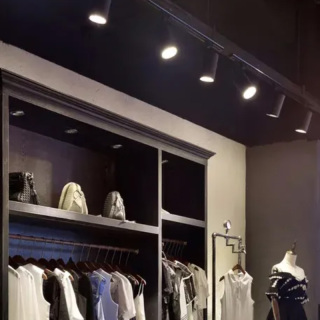 Black Commercial Mini Led Track Lighting Kits