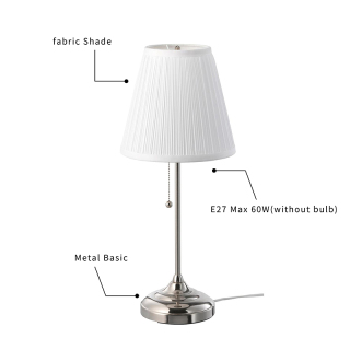 Morden Gold Table Lamps Commercial Lighting For Hotel Bedrooms