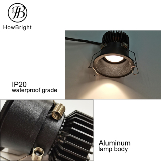 Downlight regolabile da incasso ultra sottile da 6 pollici