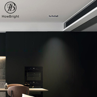 Triple Recessed Led Downlight Square Fittings