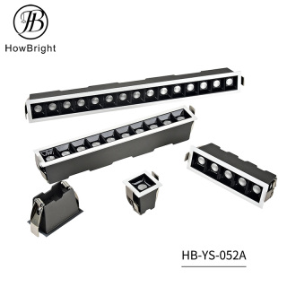 Lumières LED vers le bas blanc chaud directionnelles linéaires