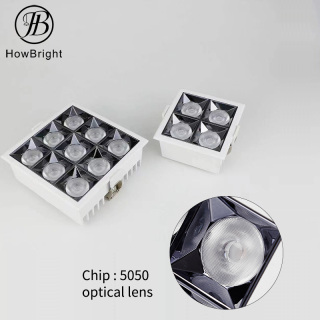 Lumières LED vers le bas blanc chaud directionnelles linéaires