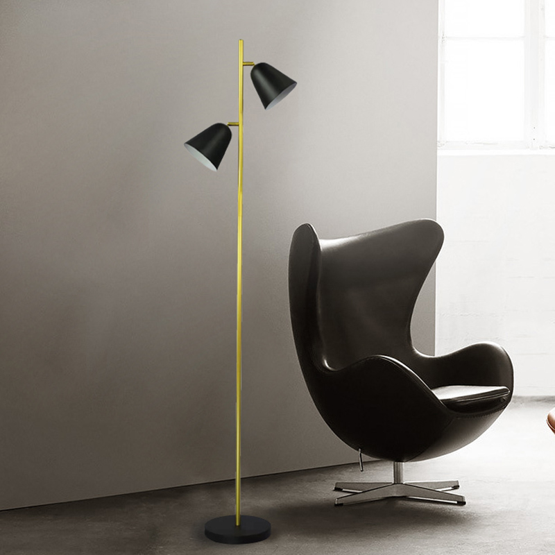 multi head floor lamp