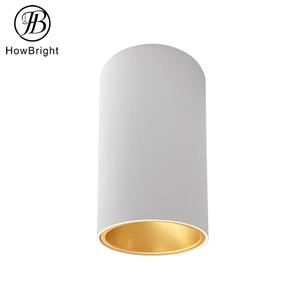 GU10-Downlight-Lampe in Gold und Mattschwarz