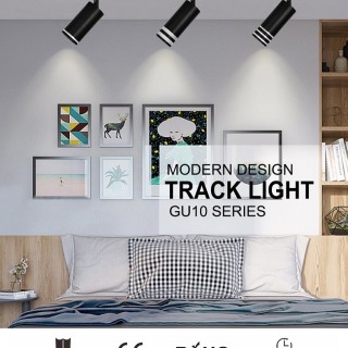 LED Single Ceiling Directional Spotlight Fixture