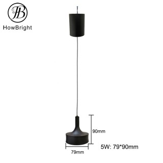 Simple Design Gold Color Corded Pendant Lights For Kitchen